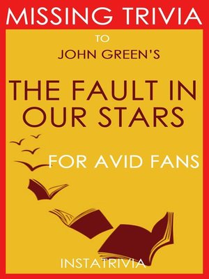 cover image of The Fault in our Stars by John Green (Trivia-on-Books)